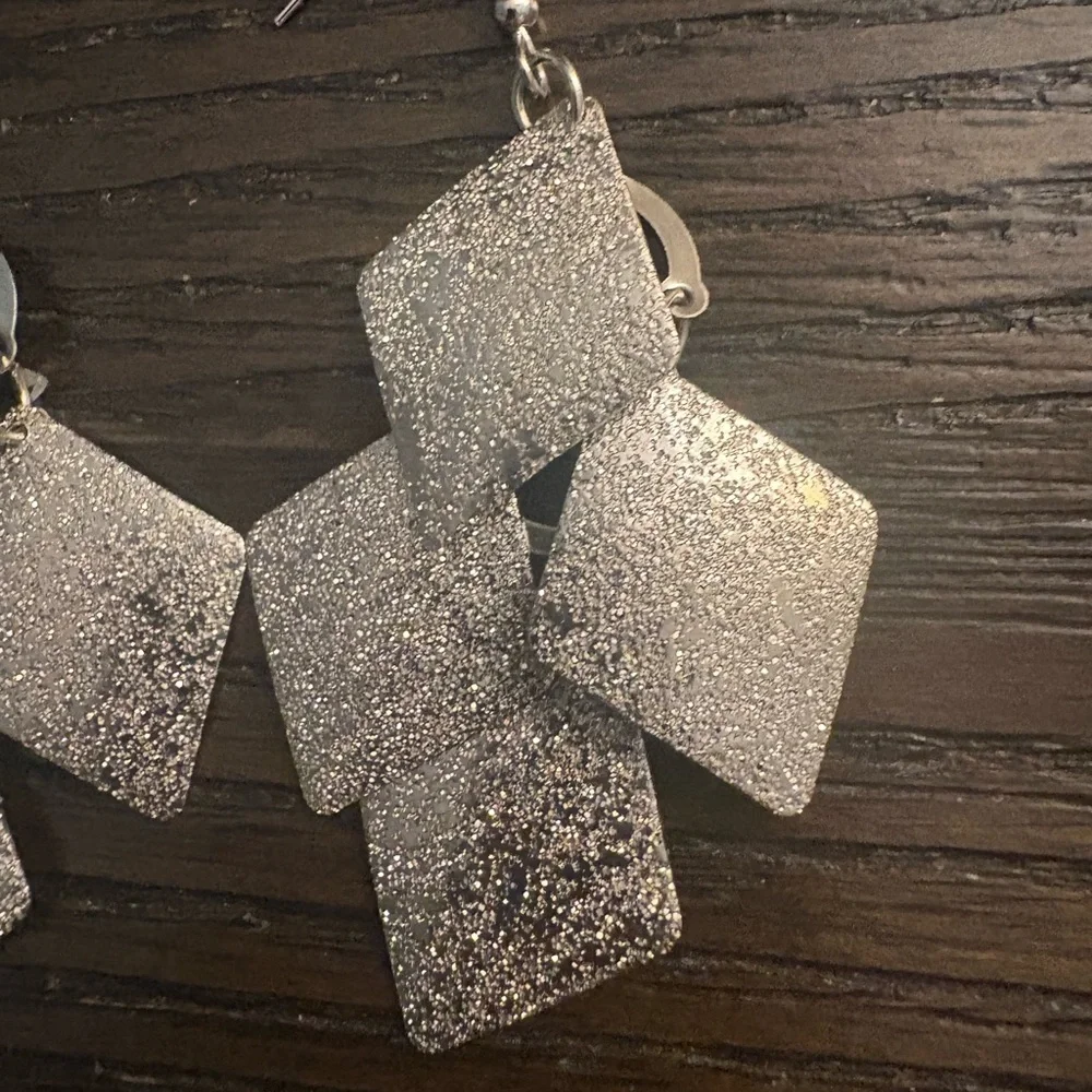 3/$10 Fashion Silver Dangle Earrings